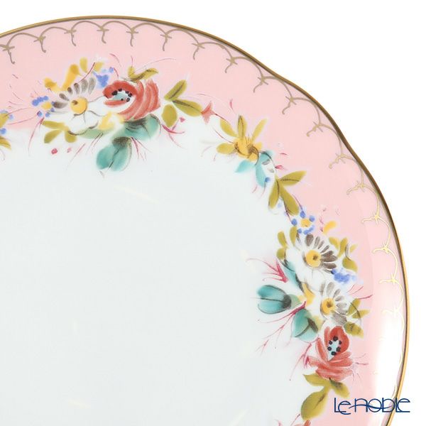 ニナス オリジナル マリーアントワネット 1775 プレート 18cm ピンク（ふち）