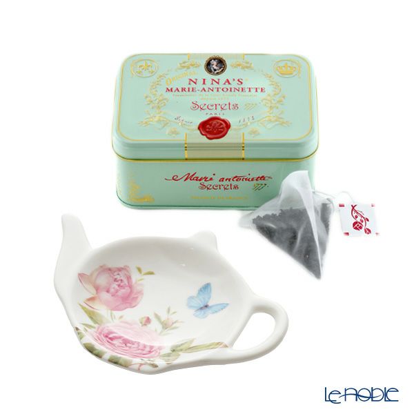 ニナス フレーバーティー／紅茶 アールグレイ 10TB ティーバッグ缶 Royal box for tea ティーバッグトレイ付
