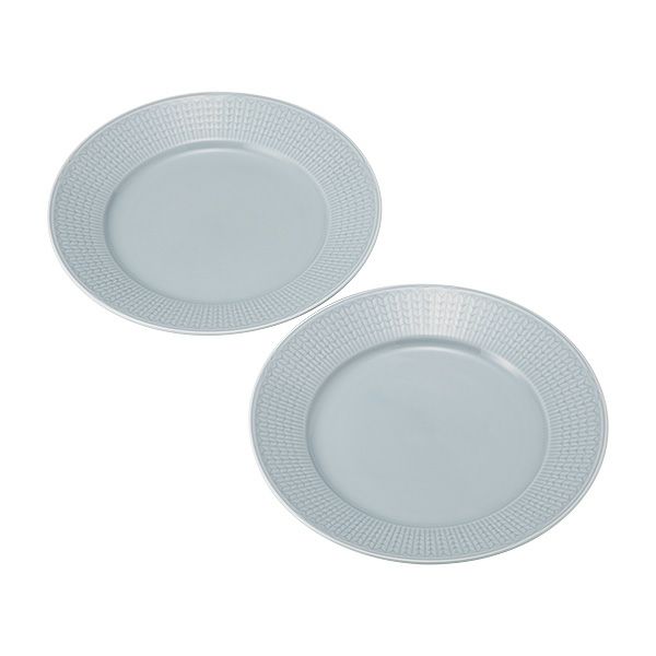 ロールストランド スウェディッシュグレース プレート 27cm アイスブルー ペア 1011877