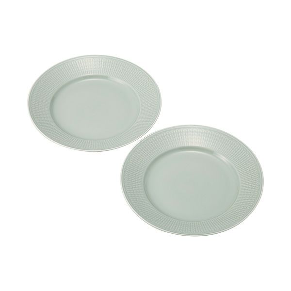 ロールストランド スウェディッシュグレース プレート 21cm メドウグリーン ペア 1011899