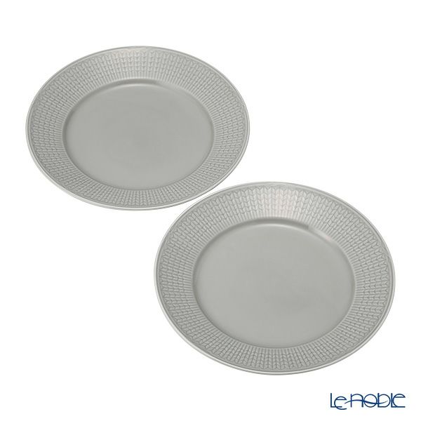 ロールストランド スウェディッシュグレース プレート 27cm ミストグレイ ペア 1062120