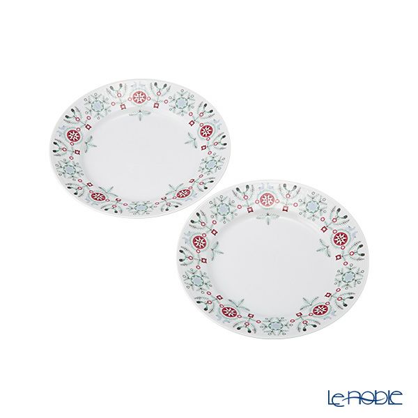 ロールストランド スウェディッシュグレース ウインター プレート 21cm ペア 1024619