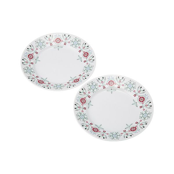 ロールストランド スウェディッシュグレース ウインター プレート 21cm ペア 1024619