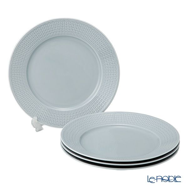 ロールストランド スウェディッシュグレース プレート 27cm アイスブルー 4枚セット 1011877