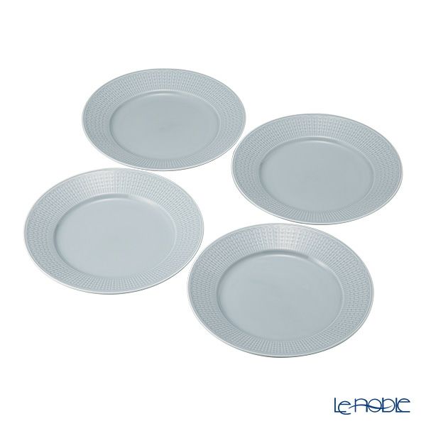 ロールストランド スウェディッシュグレース プレート 27cm アイスブルー 4枚セット 1011877