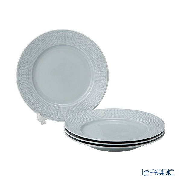 ロールストランド スウェディッシュグレース プレート 21cm アイスブルー 4枚セット 1011879