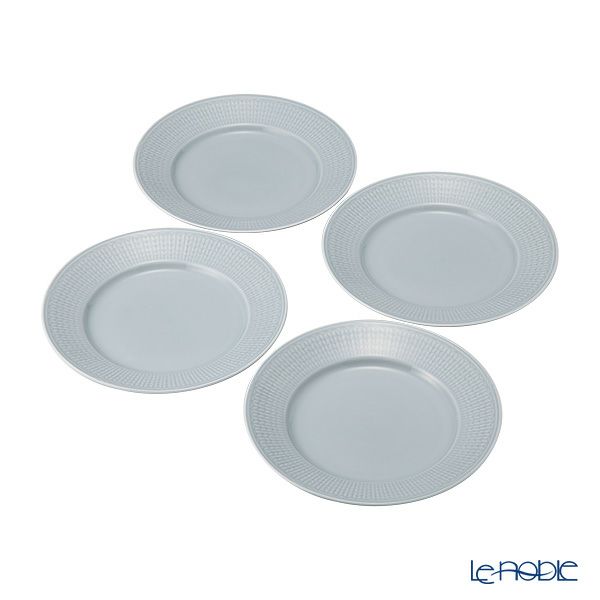 ロールストランド スウェディッシュグレース プレート 21cm アイスブルー 4枚セット 1011879