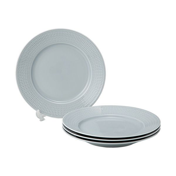 ロールストランド スウェディッシュグレース プレート 21cm アイスブルー 4枚セット 1011879