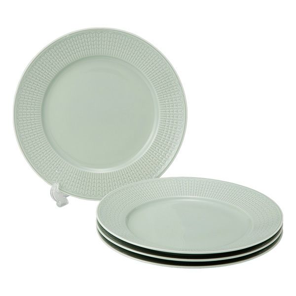 ロールストランド スウェディッシュグレース プレート 27cm メドウグリーン 4枚セット 1011897