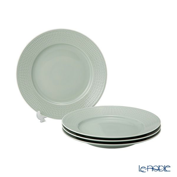 ロールストランド スウェディッシュグレース プレート 21cm メドウグリーン 4枚セット 1011899