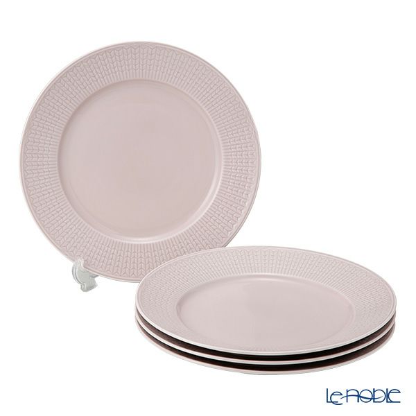 ロールストランド スウェディッシュグレース プレート 27cm ローズピンク 4枚セット 1012224