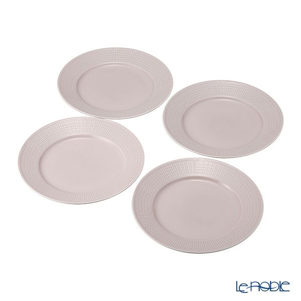 ロールストランド スウェディッシュグレース プレート 27cm ローズピンク 4枚セット 1012224