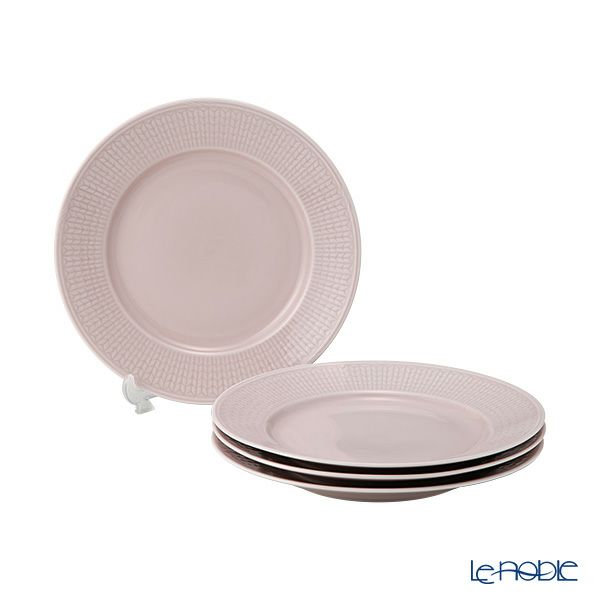 ロールストランド スウェディッシュグレース プレート 21cm ローズピンク 4枚セット 1012226