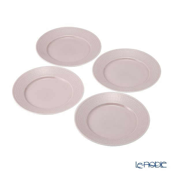 ロールストランド スウェディッシュグレース プレート 21cm ローズピンク 4枚セット 1012226