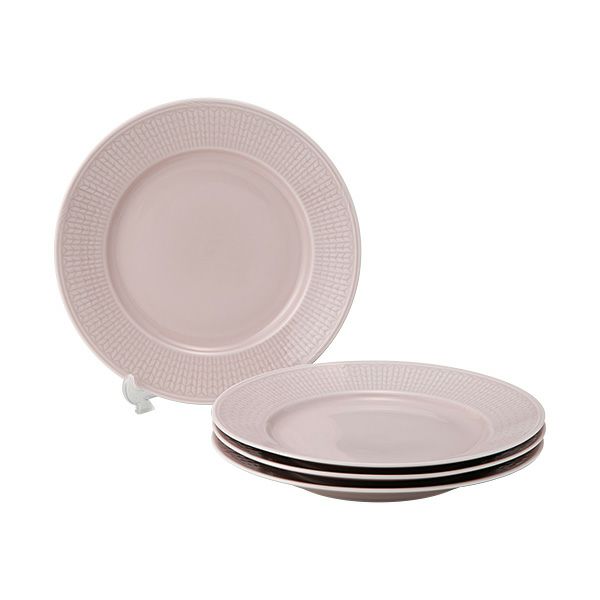 ロールストランド スウェディッシュグレース プレート 21cm ローズピンク 4枚セット 1012226