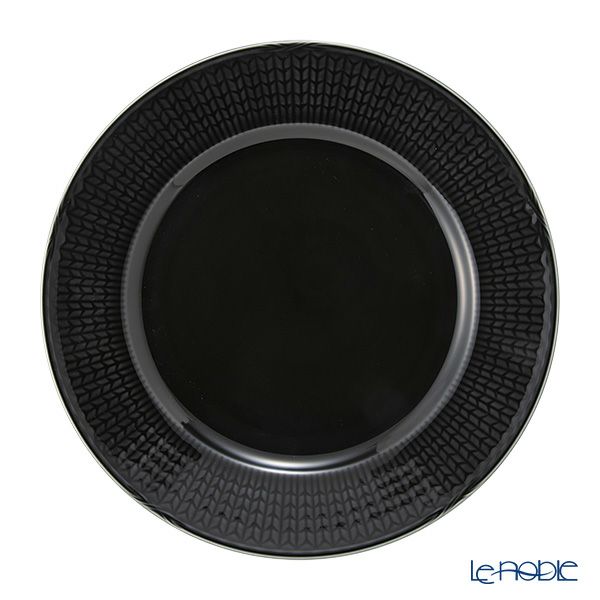 ロールストランド スウェディッシュグレース プレート 27cm ストーンブラック 4枚セット 1012397