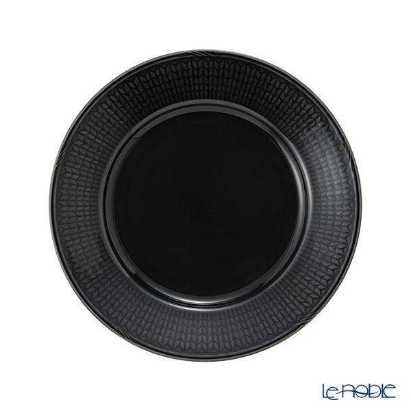 ロールストランド スウェディッシュグレース プレート 21cm ストーンブラック 4枚セット 1012398