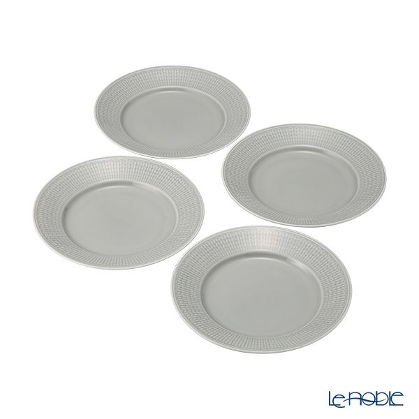 ロールストランド スウェディッシュグレース プレート 21cm ミストグレイ 4枚セット 1062121