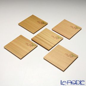 高野竹工 杉小皿 さくら 5枚セット 088-04