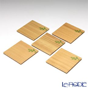 高野竹工 杉小皿 かえで 5枚セット 108-06