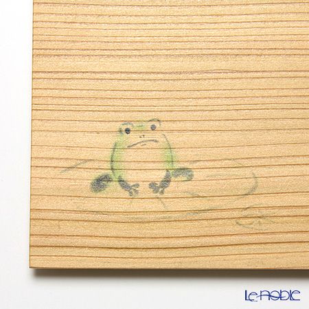 高野竹工 杉小皿 かえる 5枚セット 110-06