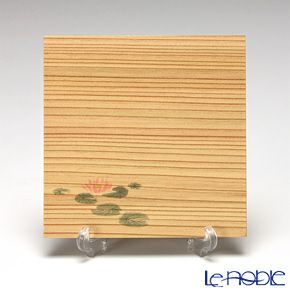 高野竹工 杉小皿 はす 5枚セット 112-06