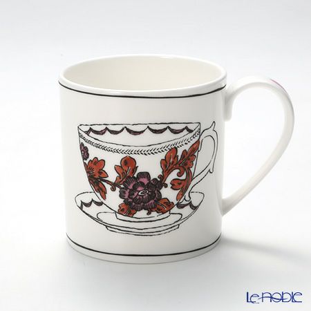 Twig NEW YORK ヘリテージ ハマナス プレート＆マグセット