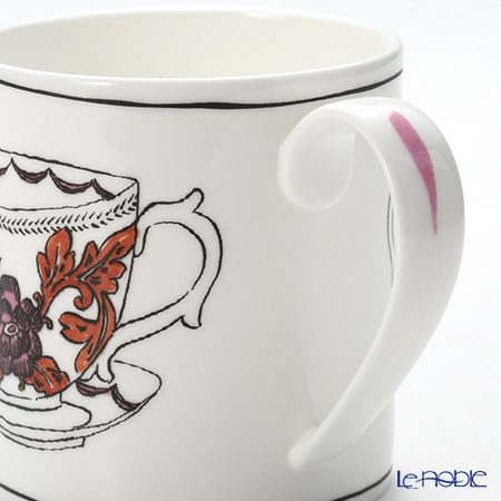 Twig NEW YORK ヘリテージ ハマナス プレート＆マグセット