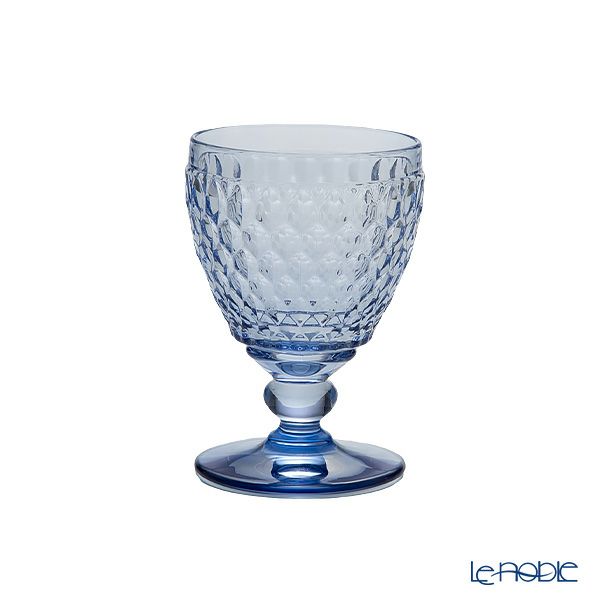 ビレロイ＆ボッホ（Villeroy＆Boch） ボストン ワイングラス ブルー 12cm 220ml ペア