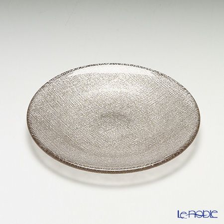 Vetro Felice ヴェトロ フェリーチェ グリッター プレート 14cm ジンジャー 4枚セット