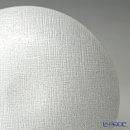 Vetro Felice ヴェトロ フェリーチェ グリッター プレート 14cm ホワイト 4枚セット