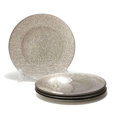 Vetro Felice ヴェトロ フェリーチェ グリッター プレート 21cm レッド