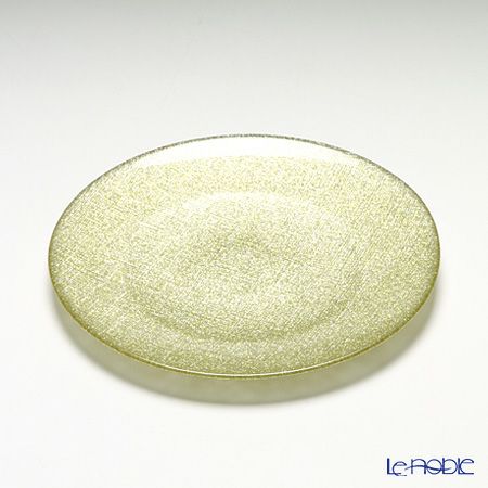 Vetro Felice ヴェトロ フェリーチェ グリッター プレート 21cm ニューゴールド 4枚セット