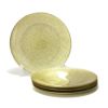 Vetro Felice ヴェトロ フェリーチェ グリッター プレート 21cm ニューゴールド 4枚セット
