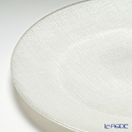 Vetro Felice ヴェトロ フェリーチェ グリッター プレート 21cm ホワイト 4枚セット