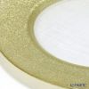 Vetro Felice ヴェトロ フェリーチェ グリッター チャージャープレート 33cm ニューゴールド＆クリア 6枚セット
