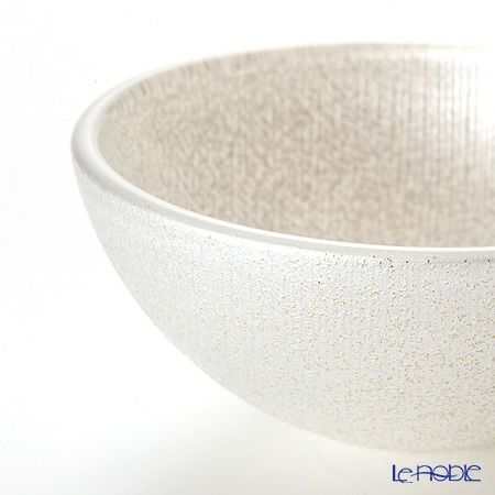 Vetro Felice ヴェトロ フェリーチェ グリッター ミニボウル 9cm ホワイト 6個セット