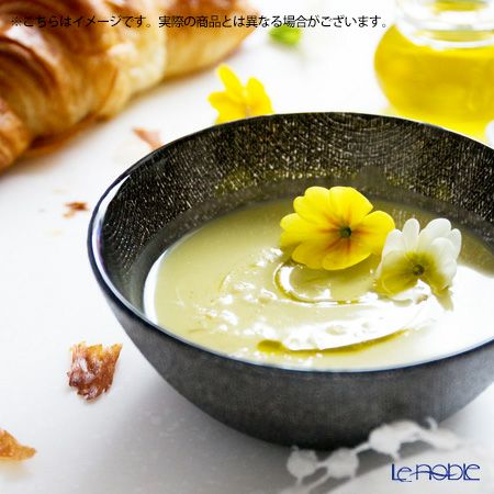 Vetro Felice ヴェトロ フェリーチェ グリッター ミニボウル 9cm ダークグレイ 6個セット