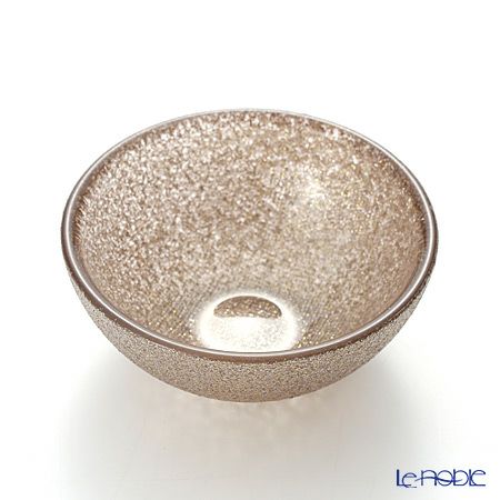 Vetro Felice ヴェトロ フェリーチェ グリッター ミニボウル 9cm ジンジャー 4個セット