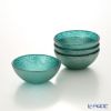 Vetro Felice ヴェトロ フェリーチェ グリッター ミニボウル 9cm アクアブルー 4個セット