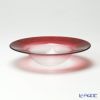 Vetro Felice ヴェトロ フェリーチェ グリッター リムボウル 19.5cm レッド＆クリア 4個セット