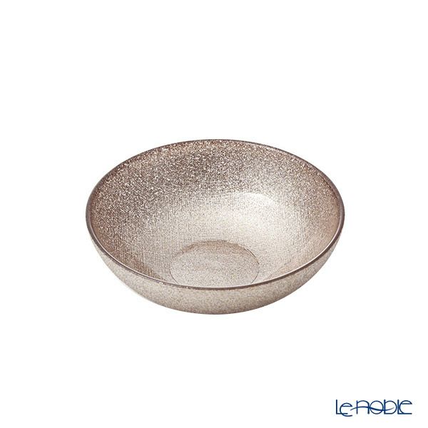 Vetro Felice ヴェトロ フェリーチェ グリッター ロウボウル 14cm ジンジャー ペア