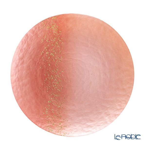 Vetro Felice ヴェトロ フェリーチェ ホライズン プレート 28cm ピンク 6枚セット