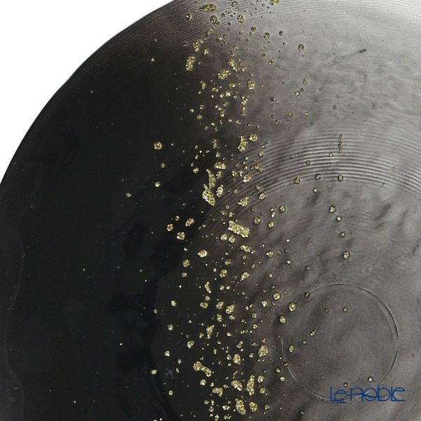 Vetro Felice ヴェトロ フェリーチェ ホライズン プレート 28cm ブラック 6枚セット