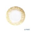 Vetro Felice ヴェトロ フェリーチェ フラッシュ プレート 15cm クリア＆ゴールド 4枚セット
