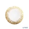 Vetro Felice ヴェトロ フェリーチェ フラッシュ プレート 15cm クリア＆ゴールド 4枚セット