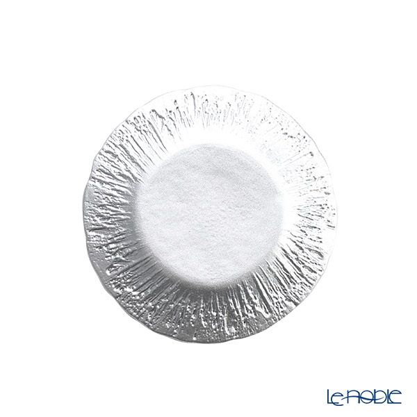 Vetro Felice ヴェトロ フェリーチェ フラッシュ プレート 15cm ターコイズブルー＆ゴールド 4枚セット