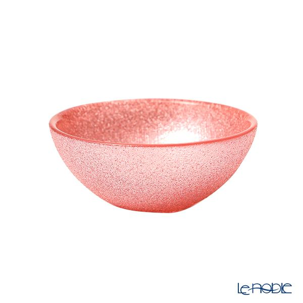 Vetro Felice ヴェトロ フェリーチェ グリッター ミニボウル 9cm ヴィンテージローズピンク 4個セット