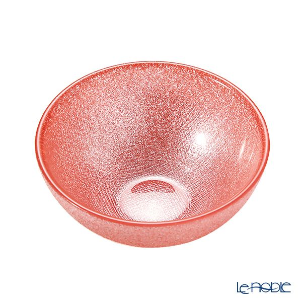 Vetro Felice ヴェトロ フェリーチェ グリッター ミニボウル 9cm ヴィンテージローズピンク 4個セット