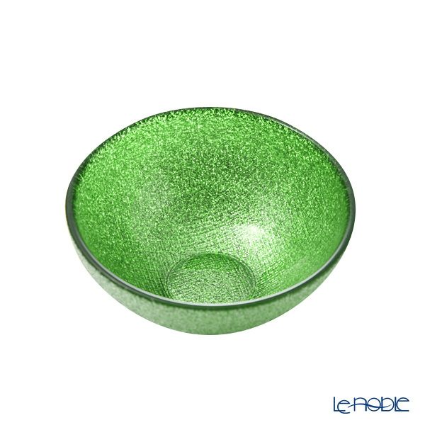 Vetro Felice ヴェトロ フェリーチェ グリッター ミニボウル 9cm ライトグリーン 4個セット